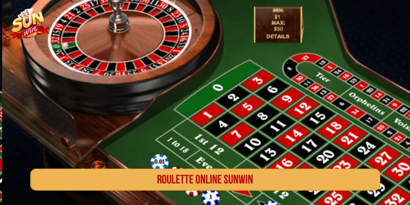 Roulette online tại cổng game SUNWIN 